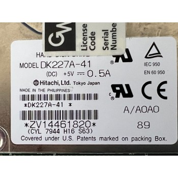 Ziatech ZT-8904 386 SBC Board w/Hitachi DK227A-41 4.0GB Hard disk